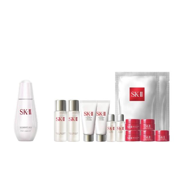 SK-II 超肌因阻黑淨斑精華,專為改善肌膚暗沉與黑色素問題設計。富含品牌標誌性的PITERA™成分,深入修護肌底,有效阻黑淨斑,提升膚色均勻度與透亮度。適合所有膚質,特別是膚色不均、曬斑或暗沉肌膚使用,讓肌膚煥發健康光采。 SK-II 超肌因阻黑淨斑精華