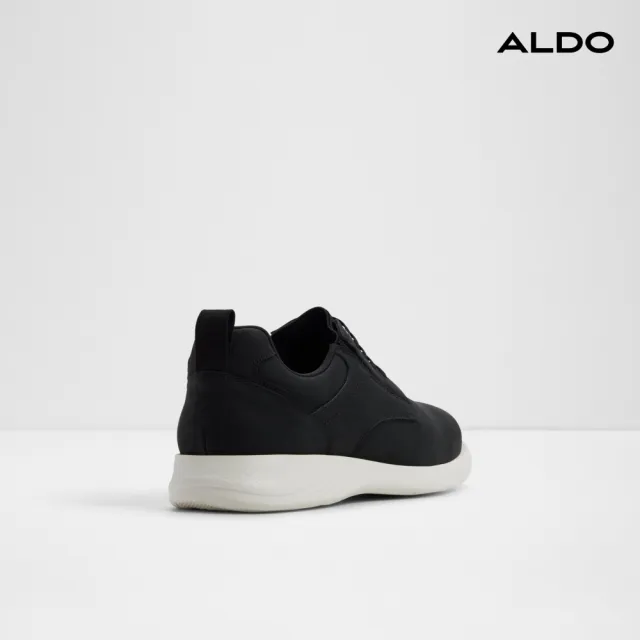 【ALDO】DENZEL-經典免繫男仕休閒鞋-男鞋(黑色)