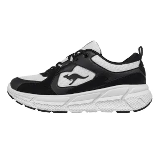 【KangaROOS】超輕量慢跑鞋 男鞋 運動鞋 AVANTI  黑/白 KM52190