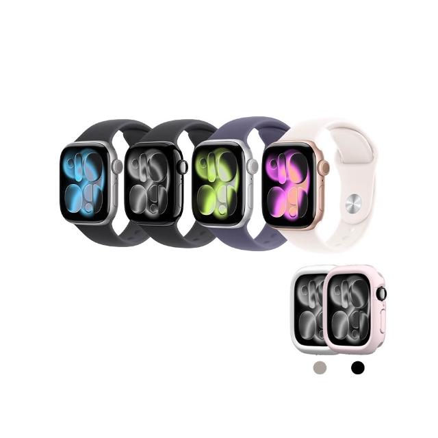 米蘭錶帶組【Apple】Apple Watch S11 GPS 46mm(鋁金屬錶殼搭配運動型錶帶)