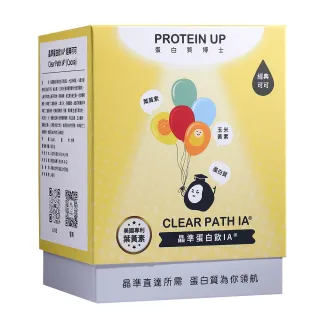 【PROTEIN UP 蛋白質博士】晶準蛋白飲 IA (8包/盒)(經典可可)x1盒