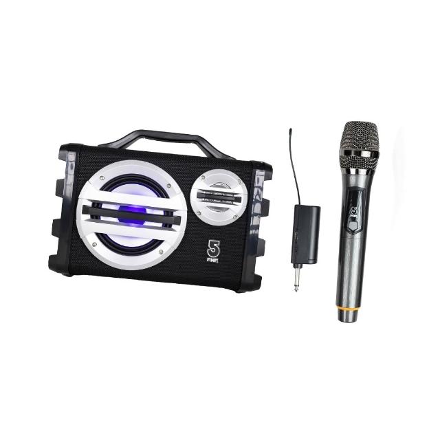 【ifive】手提專業擴音機 if-SK055(20W 無線麥克風 小蜜蜂 擴音器 揚聲器 大聲公 木質音箱 尾牙 送禮)