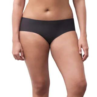 【Chantelle 仙黛爾】Soft Stretch.無痕 涼感 四角女內褲 灰色.26440_0Z3(超強彈力.超無痕包覆.超透氣觸感)