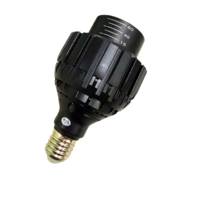 【JIUNPEY 君沛】嚴選植物燈 PAR30 LED20W 高光效植物聚光燈 黑色-調焦款 S91光譜(植物生長燈 植物燈)