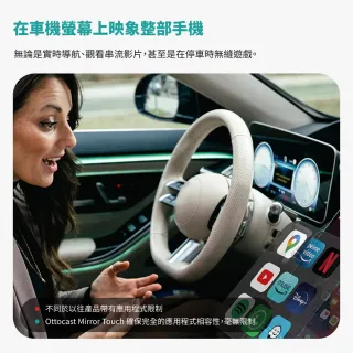 【ottocast】Ottocast mirror Touch 投屏器(手機投屏 汽車螢幕 車機鏡像 螢幕同步)