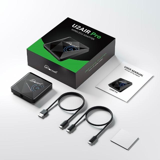 【ottocast】U2Air Pro 蘋果CarPlay有線轉無線 隨插即用 更快速更便利(CarPlay有線轉無線)
