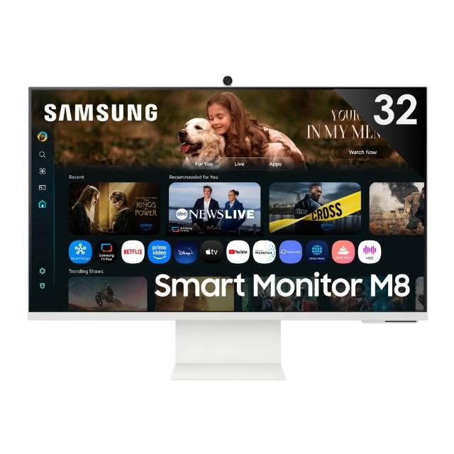 【Samsung 三星】32吋4K HDR10 AI智慧聯網螢幕(S32FM803UC)
