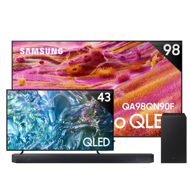 【Samsung 三星】98型 4K Neo QLED AI智慧顯示器 98QN90F(QA98QN90FAXXZW)