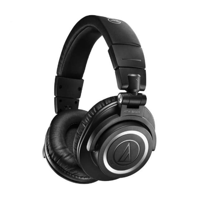 【audio-technica 鐵三角】ATH-M50xBT2 無線耳罩式耳機 黑色 (公司貨保證)