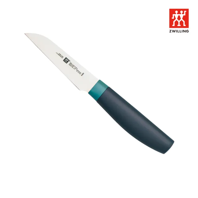 【ZWILLING 德國雙人】雙面抗菌砧板36cmx20cm-M號+Now S蔬果刀/削皮刀8cm(德國雙人牌集團官方直營)
