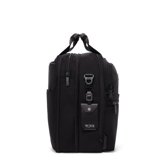 【TUMI】Alpha 彈道尼龍登機手提包 - 黑色(TUMI 官方旗艦店)