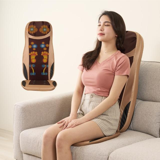 MRF健身大師行動按摩椅6638型號，為輕便按摩椅墊設計，尺寸75x22x48cm，重量僅6.9kg，適合肩部與背部揉捏式按摩。插電式電源（110V 60Hz，30W功率），無遙控器操作，顏色選擇經典白、紅、紫。中國產地，BSMI認證R35743，1年保固，提供個人舒適放鬆體驗，完美居家辦公使用。