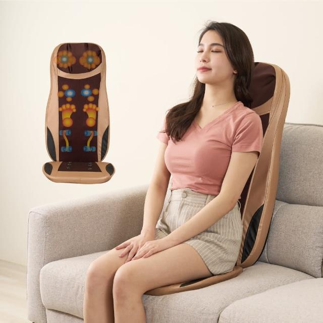 【MRF健身大師】EX9極致深揉捏筋脈按摩墊(行動按摩椅)