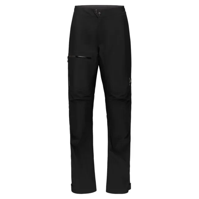 【NORRONA】falketind Gore-Tex Paclite 防水長褲 女款 高貴黑