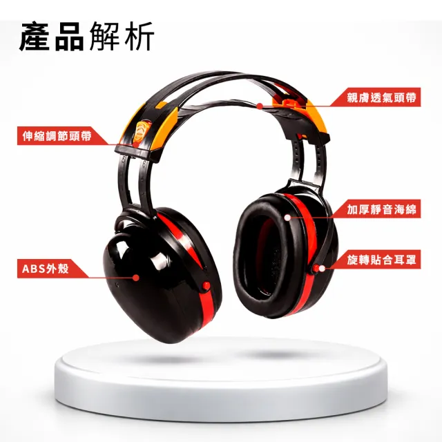 智殿 高噪音環境耳罩 防噪音耳罩 防噪音設備165-LDB機械作業 抗噪耳罩 降噪耳罩 隔音耳罩 防護耳罩