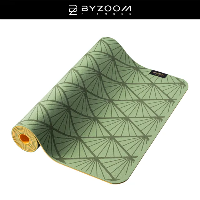 【BYZOOM FITNESS】PVC 瑜珈墊 5MM (松金)