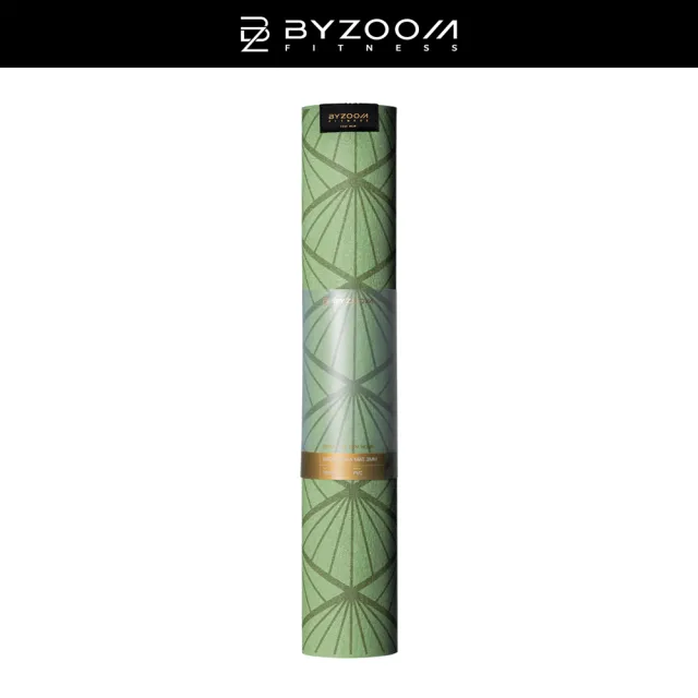 【BYZOOM FITNESS】PVC 瑜珈墊 5MM (松金)