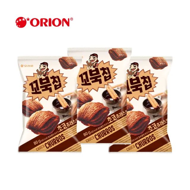 【好麗友】烏龜餅X3包(玉米脆片／巧克力／海苔／焦糖爆米花)
