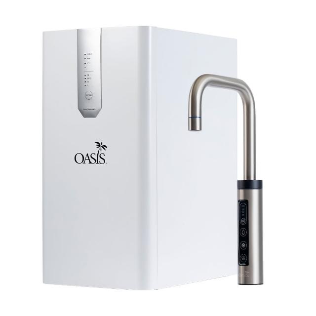 【美國OASIS】櫥下輕奢三溫UVC飲水機(配置OASIS 600G大流量RO淨水器)