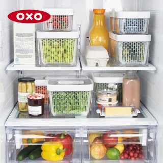 【美國OXO】蔬果活性碳長效保鮮盒-4L