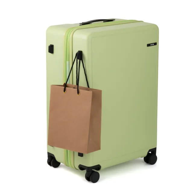 【ACE BAGS＆LUGGAGE】21吋 Beber ACE青春入門款對開可擴充登機箱(多色可選 09131)