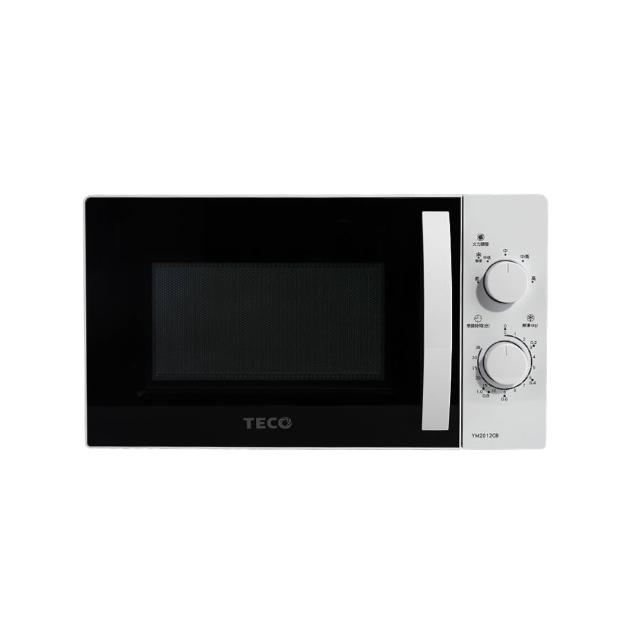 【陳傑憲代言TECO東元】20L機械式轉盤微波爐(YM2012CB)