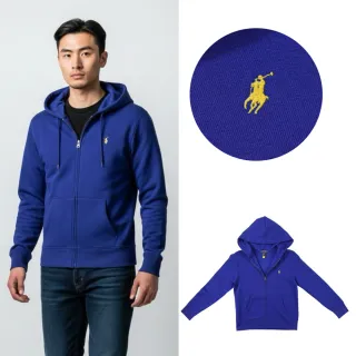 【RALPH LAUREN】寶藍 小馬 連帽外套 棉外套 青年版 男女皆可 刷毛 繡標 縮口 polo 連帽 外套 @1720CR2