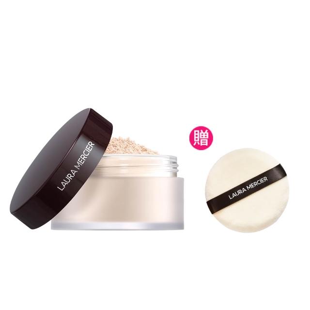 【LAURA MERCIER 蘿拉蜜思】煥顏透明蜜粉29g超殺組(冠軍蜜粉 定妝散粉)