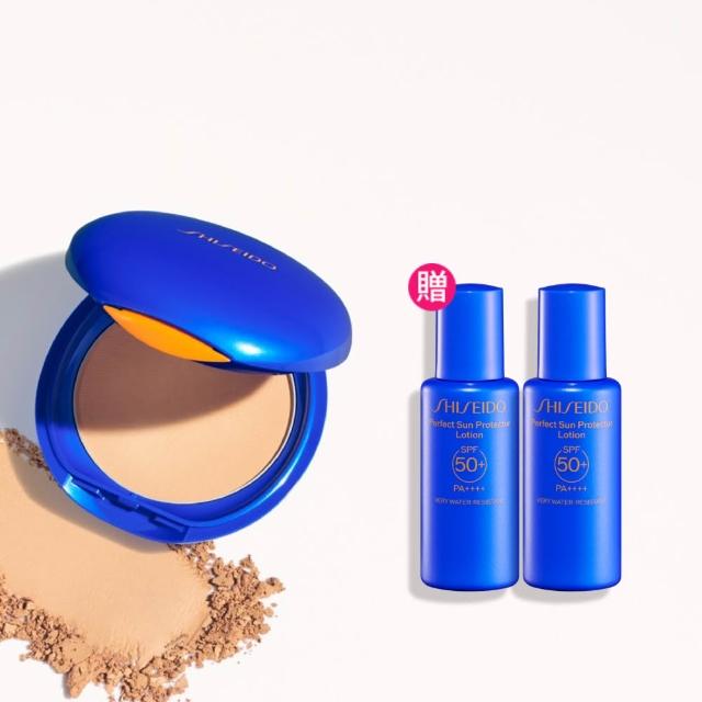 SHISEIDO資生堂 夏防曬抗汗粉餅,專為夏季設計,具備高效防曬與抗汗功能,輕盈質地不堵塞毛孔,持久遮瑕不脫粉,適合日常與戶外使用,讓肌膚清爽透亮,完美應對炎熱天氣。 SHISEIDO資生堂 夏防曬抗汗粉餅