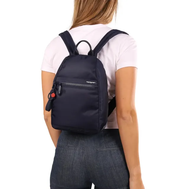 【Hedgren】雙11 INNER CITY系列 HIC11L VOGUE L款式 RFID防盜 後背包 黑色/灰棕