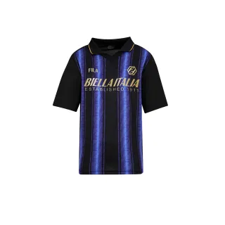 【FILA】男短袖POLO衫-藍色 1POA-1002-BU