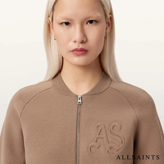 【ALLSAINTS】SONNY 雙向拉鍊外套-淺棕 W005KD(舒適版型)