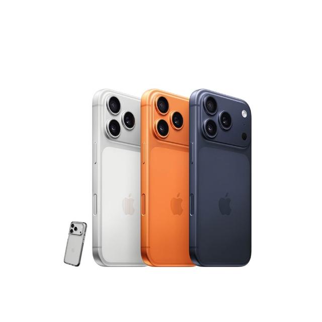 【Apple】iPhone 17 Pro Max(512G/6.9吋)(犀牛盾透明防摔殼組)