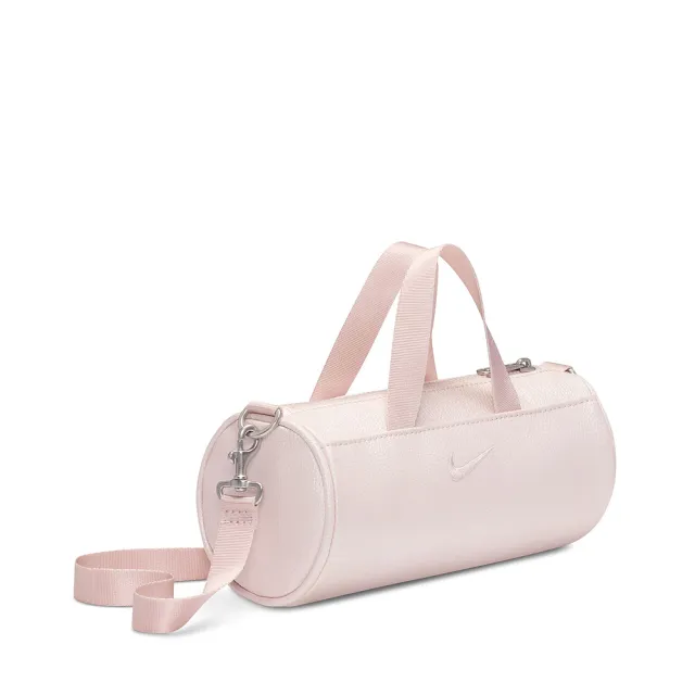 【NIKE 耐吉】手提包 肩背包 運動包 旅行小包 CNY新年 NK CLASH MINI BARREL BAG-CNY 粉 IQ3424-667