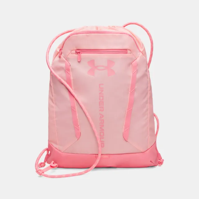 【UNDER ARMOUR】UA 男女同款 Hustle 束口後背包_6000519-603(粉紅色)