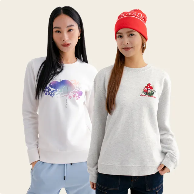 【Roots】女款-精選Roots 經典海狸長袖上衣(多款可選)