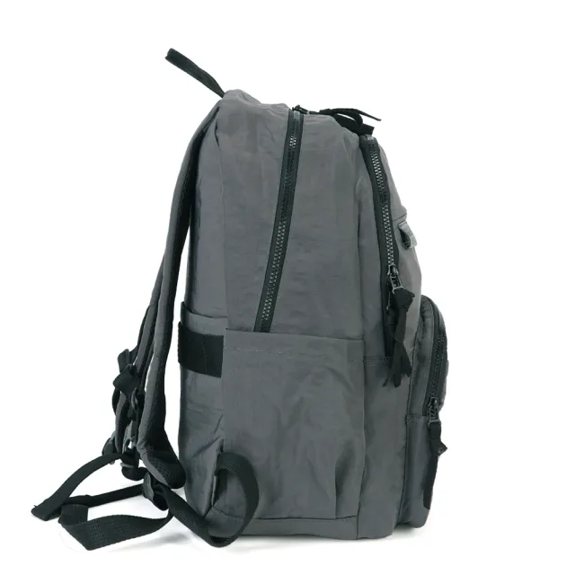 【iBrand】雙11 男包選物TERRAPACK大容量後背包 筆電包(雙肩後背包 灰色)