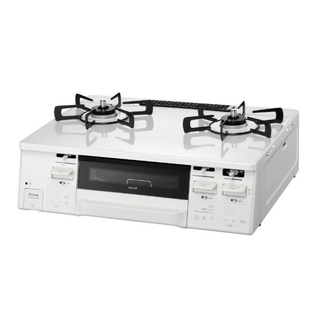  Rinnai 林內 RTC-6912SG-EWS-TR 雙口瓦斯爐，採用琺瑯白爐臺與傳統外擴火焰設計，提供穩定高效加熱。連續放電點火，使用DC 3.0V（1號鹼性電池兩顆），能源效率達第一級，瓦斯消耗量8~9kW。機體尺寸596×218×495mm，適合標準安裝，產自其他國家，保固1年。BSMI許可依原廠公告，LPG瓦斯適用，省電耐用首選。 