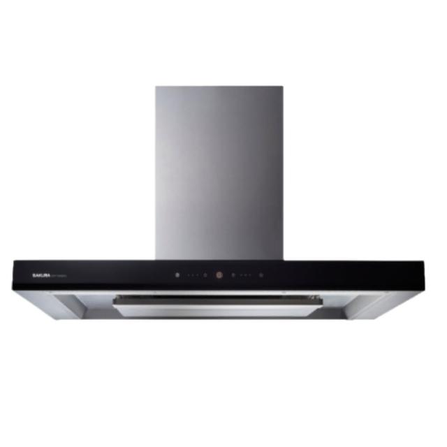 【SAKURA 櫻花】倒T式 環吸歐化除油煙機-渦輪變頻90公分(DR-7790BSXL原廠安裝)