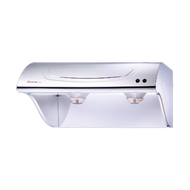 【SAKURA 櫻花】斜背式不鏽鋼除油煙機90CM(R-3250SXL原廠安裝)