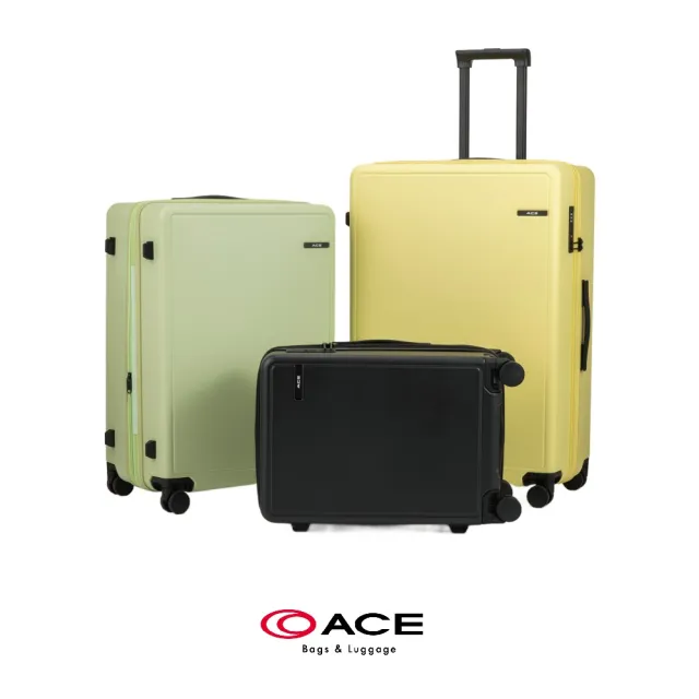 【ACE BAGS＆LUGGAGE】30吋 Beber ACE青春入門款對開可擴充行李箱(多色可選 09133)