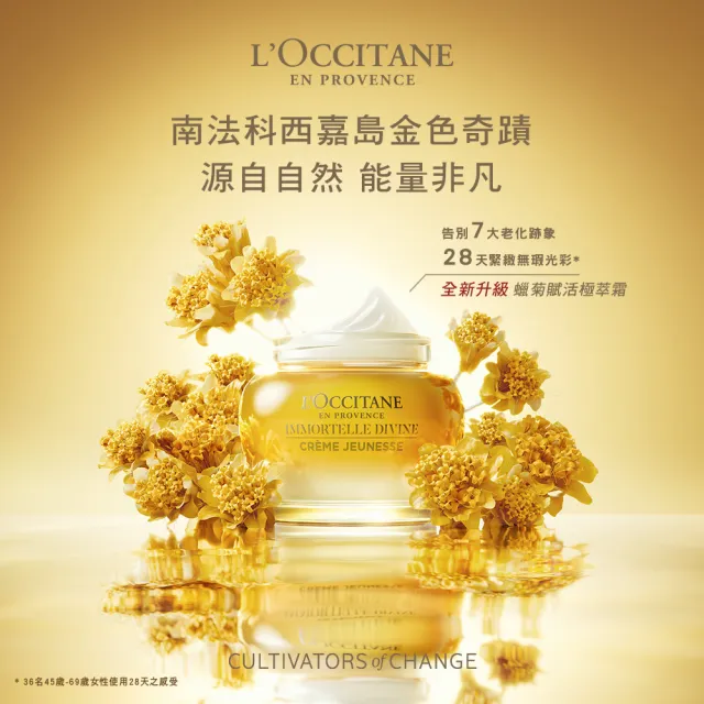 【L’Occitane 歐舒丹】官方直營 蠟菊賦活菁露200ml(抗老/化妝水/保濕)