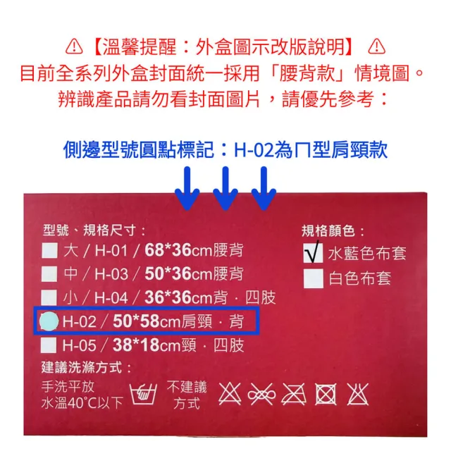 【COSYMED 適美得】COSYMED ㄇ型珊瑚砂熱敷墊 肩頸適用(醫療字號核准SH-02非一般保暖電毯 二年保固)