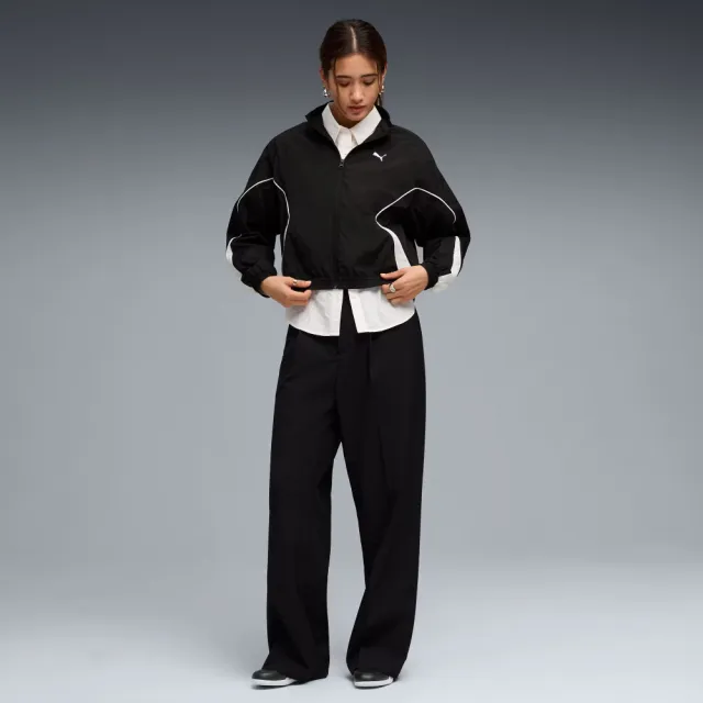 【PUMA】外套 女 運動立領外套 基 本 系 列 PUMA SPORT 黑 69186401