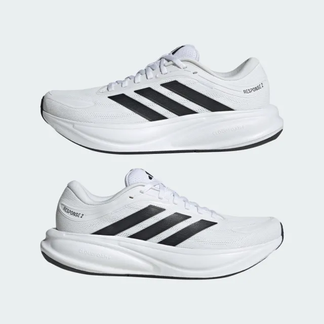 【adidas 愛迪達】RESPONSE 2 跑鞋 運動鞋 慢跑鞋 男鞋/女鞋 KJ1747