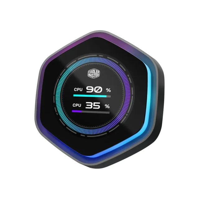 【Cooler Master 酷碼】ML Atmos II 替換上蓋: LCD 黑色