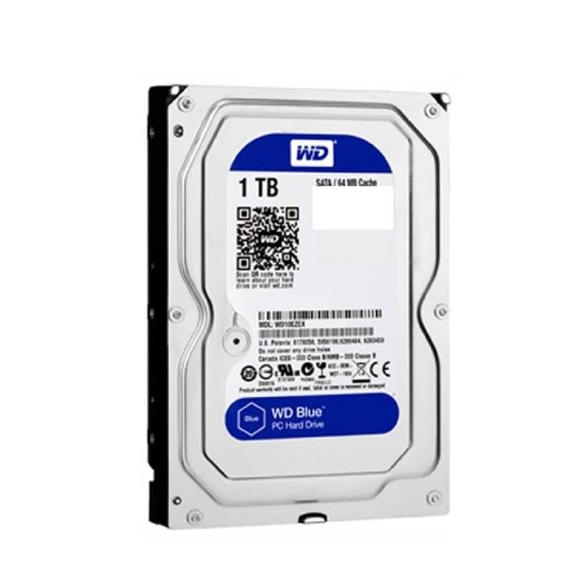 【WD 威騰】藍標 1TB 3.5吋 5400轉 64MB桌上型內接硬碟(WD10EARZ)