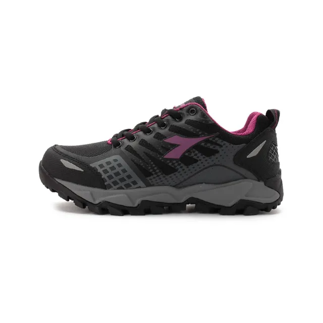 【DIADORA】女款 抗水越野跑鞋 (DA8AWO6820黑)