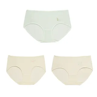 【BeenTeen 嬪婷】3件組褲包-環保系列 M-LL中低腰三角內褲褲包 BS5143SXX