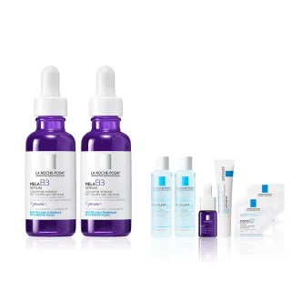 【理膚寶水】全新上市雙入組★最強淡斑科技 MELA B3 淡斑淨亮精華30mlx2_G(美白/麥拉色鏈)